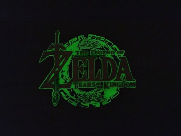 Cuadro luminiscente Zelda