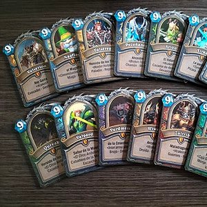 Cartas inspiradas en Hearthstone con tu personaje de World of Warcraft