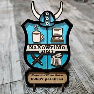 Cuadro conmemorativo NaNoWrimo