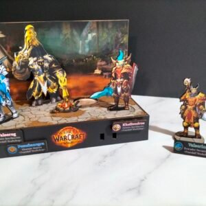 Diorama inspirado en las bandas guerreras de World of Warcraft: The War Within