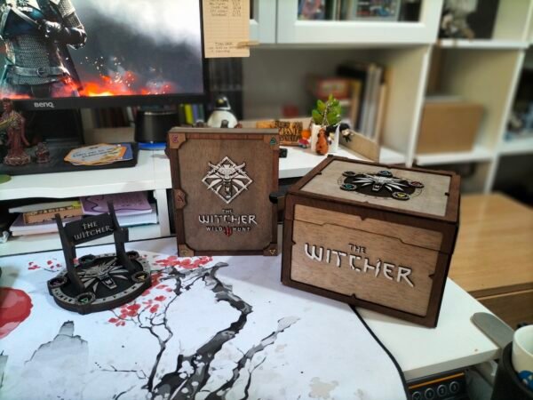 Carátula coleccionista artesanal basada en el videojuego The Witcher 3 - Imagen 6