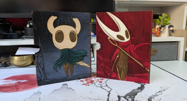 Cubierta artesanal inspirada en Hollow Knight - Silksong - Imagen 8