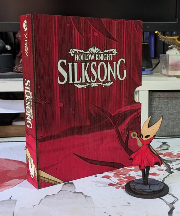 Cubierta artesanal inspirada en Hollow Knight - Silksong - Imagen 6